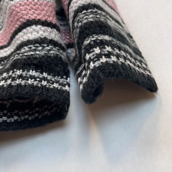 VENUS Sweater Women's Medium Multicolor Oversized Striped Long Sleeve Pullover - Picture 10 of 14